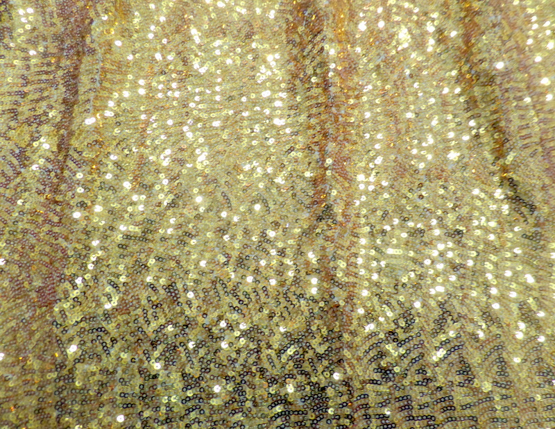 1.Gold Show Up Sequins